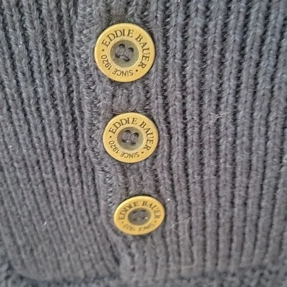 Vintage Eddie Bauer Bivi Sweater in Classic Navy - Picture 3 of 6